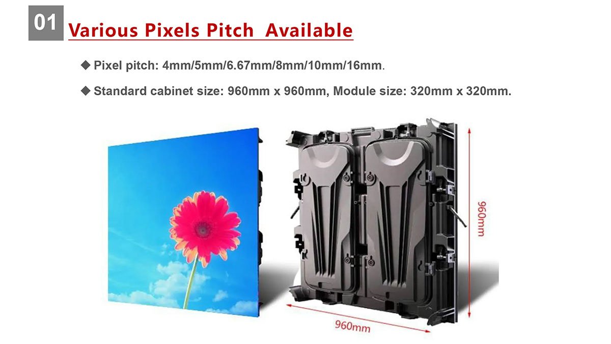 Lightweight LED Perimeter Billboard Cabinet OB2
