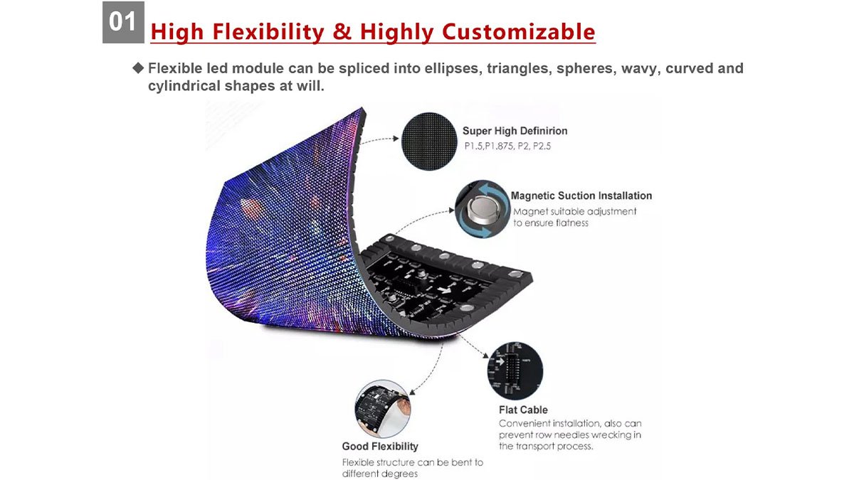 Flexible LED Display ID1