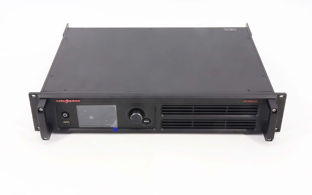 NovaStar MCTRL4K LED Display Controller — Ultra HD 3840×2160@60Hz LED Display Sending Box with HDR10/HLG, 3D Support & 10G Fiber Transmission