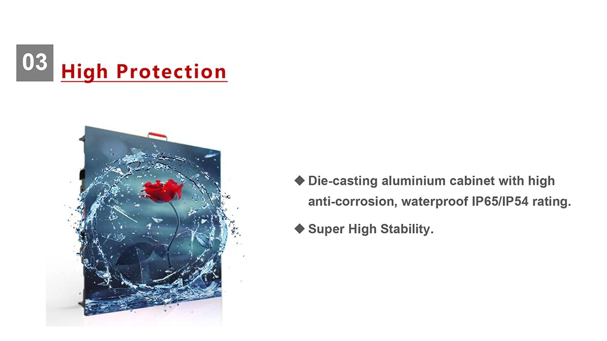 Lightweight LED Perimeter Billboard Cabinet OB2 — 30% Lighter Die-Cast Aluminum | 6500-10000 Nits | IP65 | P4-P10