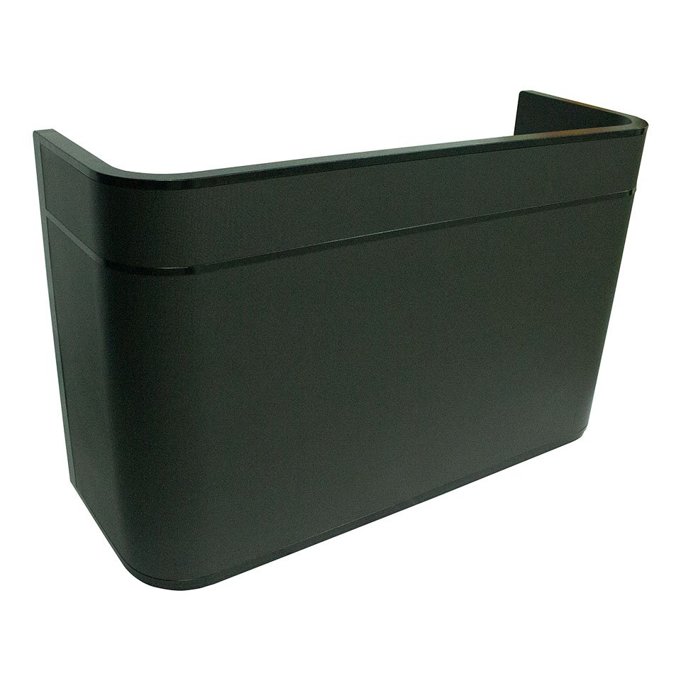 P1.5–P2.5mm GOB Curved Multimedia LED Desk Screen MD-L Series — Large-Format Movable Digital Reception Table