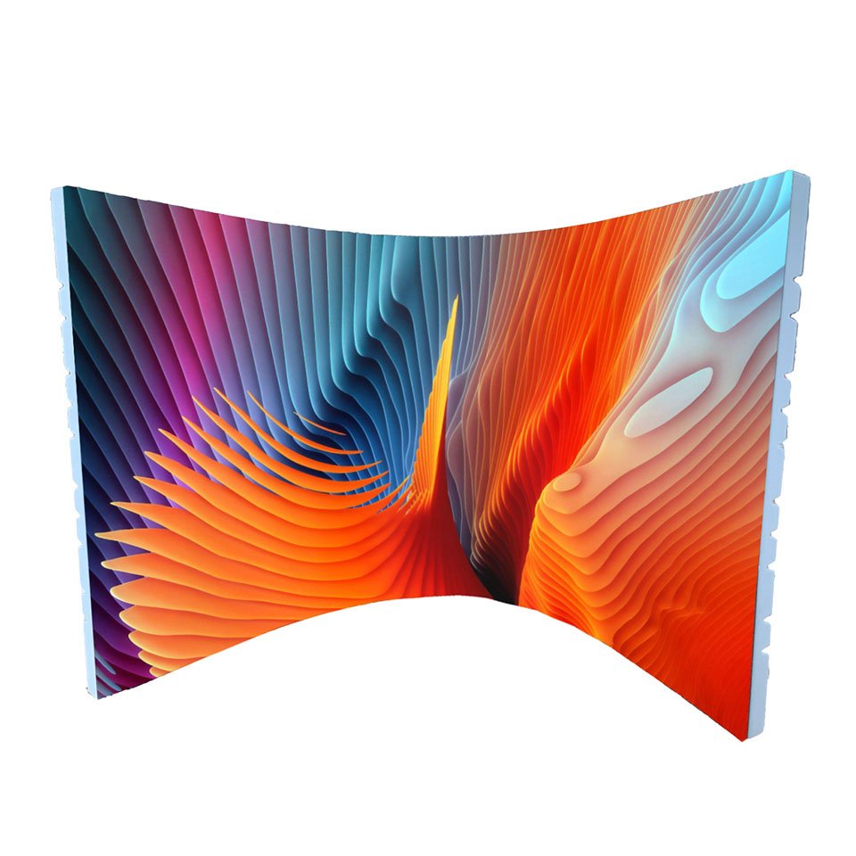 Flexible LED Display ID1 — GOB Soft LED Module | 8mm Ultra-Slim | <0.3m Bending | P1.25-P2.5 - Image 3