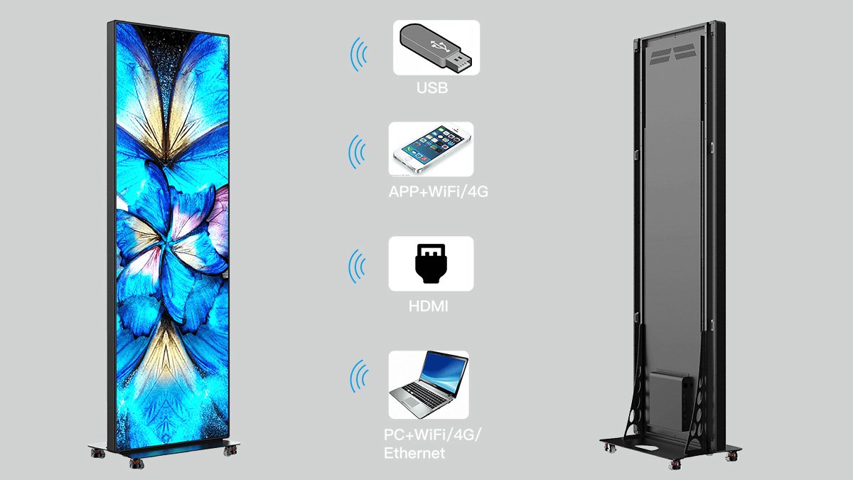 P1.86mm GOB Digital Poster Display PM Series