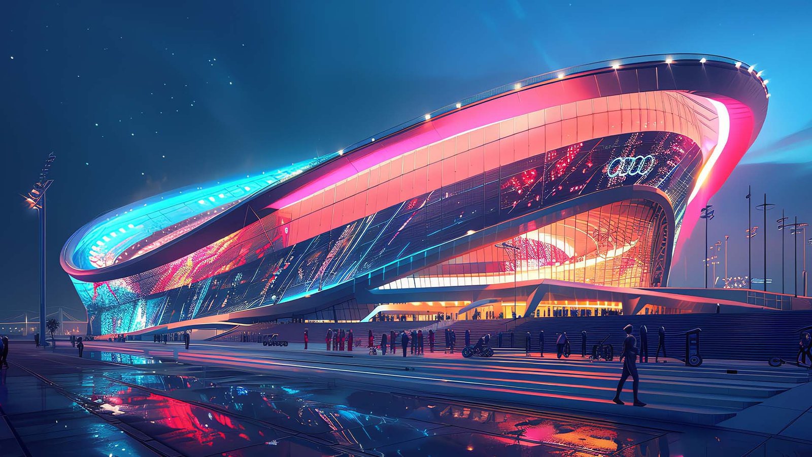 Professional stadium LED display boards engineered for football pitches, basketball courts, and sports arenas worldwide.