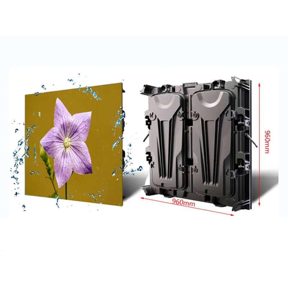 Lightweight LED Perimeter Billboard Cabinet SV2 — 30% Lighter Die-Cast Aluminum | 6500-10000 Nits | IP65 | P4-P10