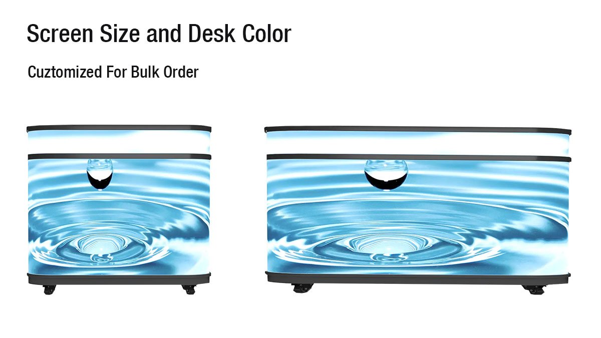 Medium-Format Movable Digital Reception Table