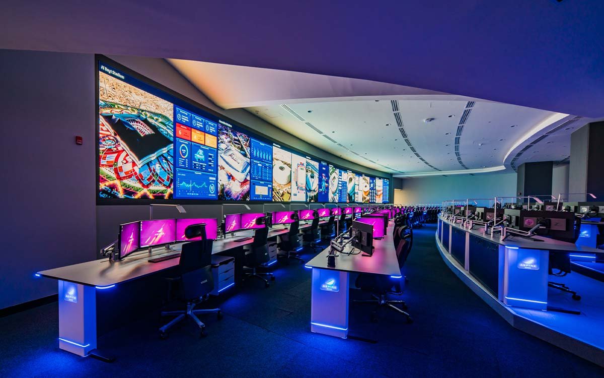 Control Room & Command Center 4K LED Video Wall