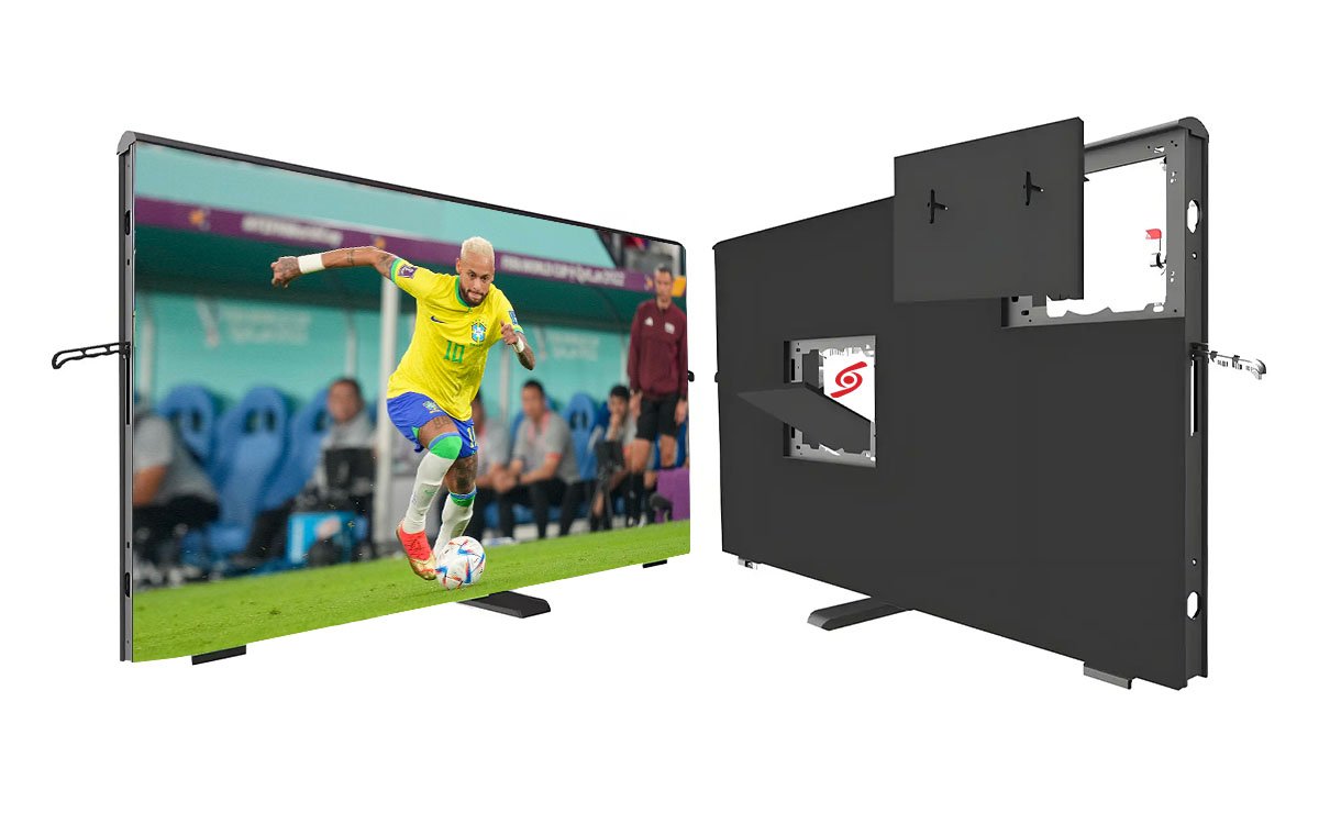 Stadium Perimeter LED Board for Football Pitch Side Advertising
