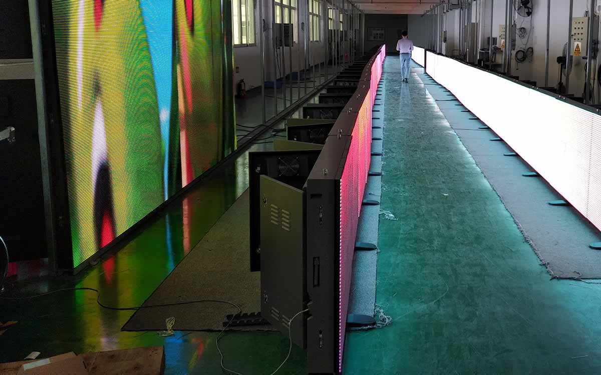 Stadium Perimeter LED Display Manufacturer Product Testing
