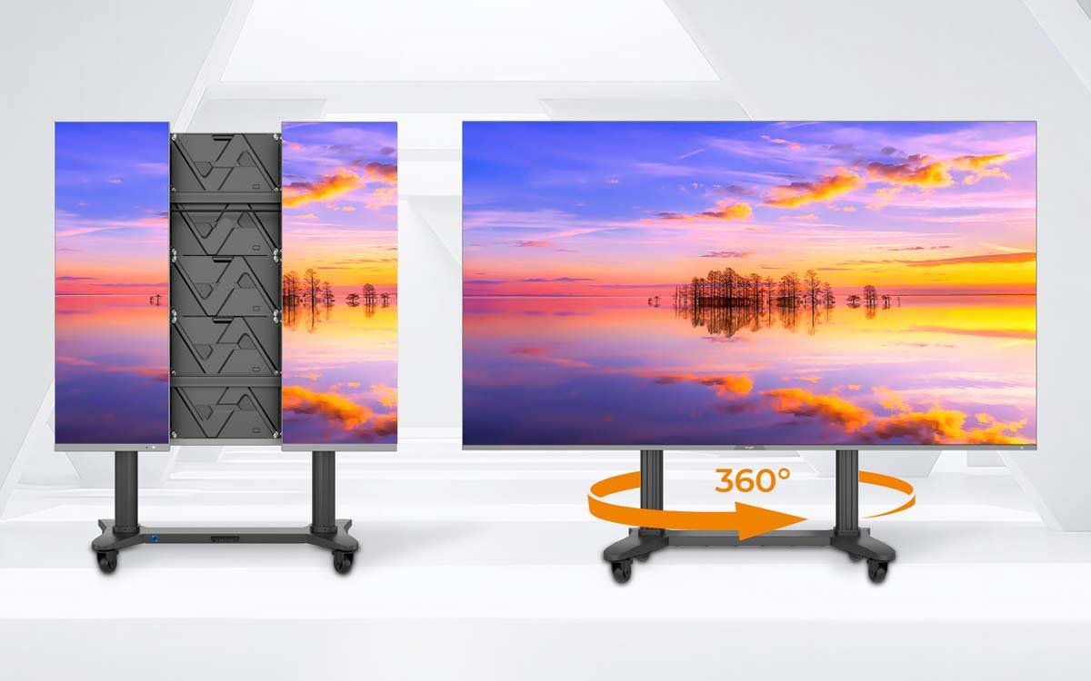 Motorized All In One LED Display in Executive Boardrooms