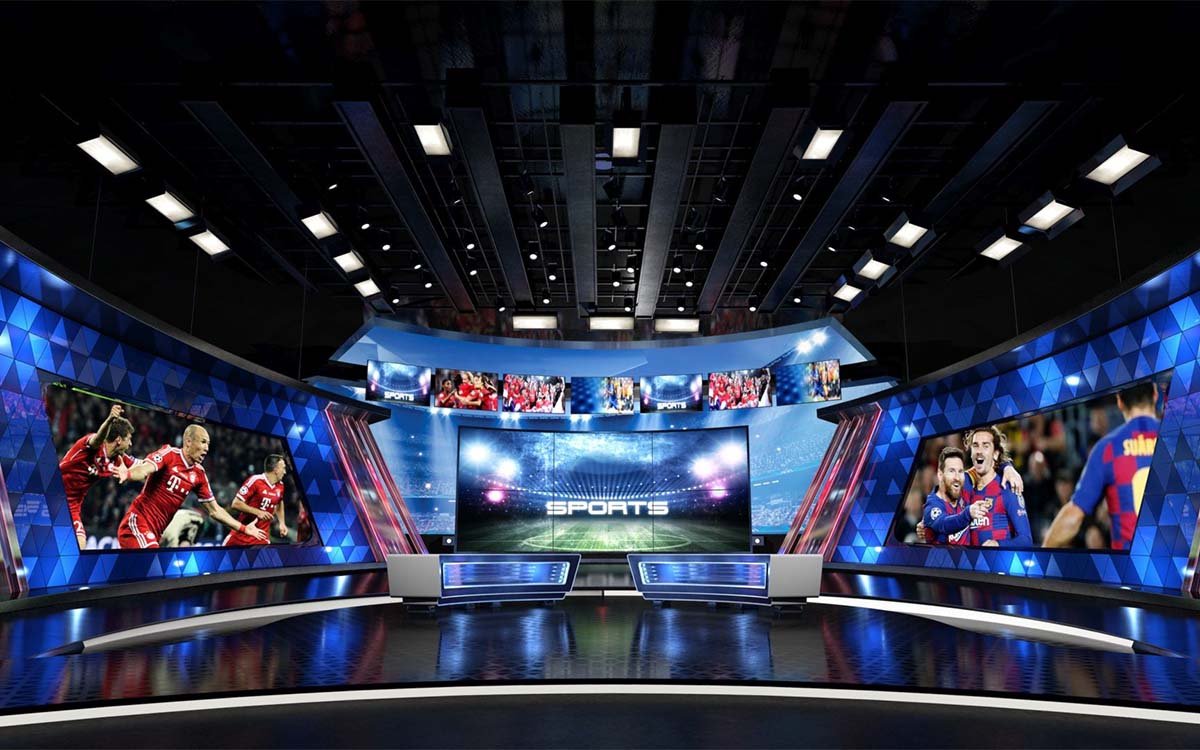 Sports Live Broadcast LED Monitor Wall