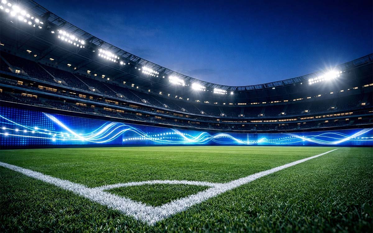 Rugby Stadium LED Perimeter cabinet with Heavy Duty Protection