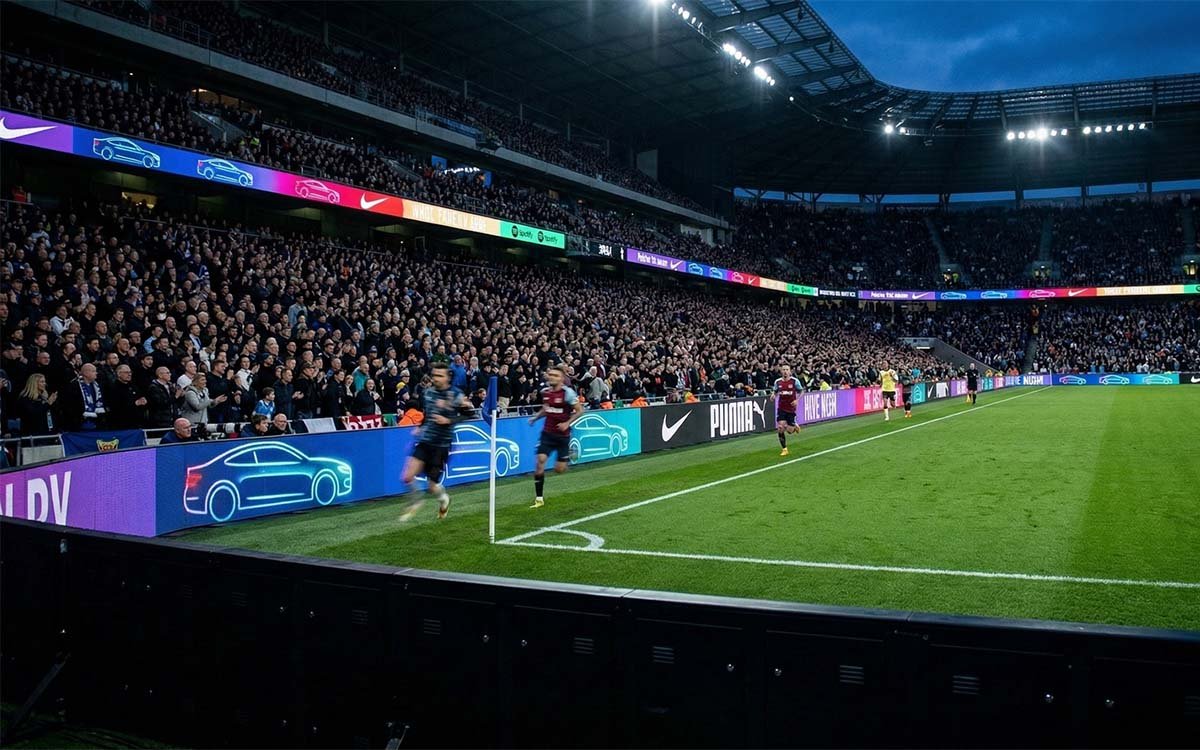 Olympic Athletics Track LED Perimeter Board System