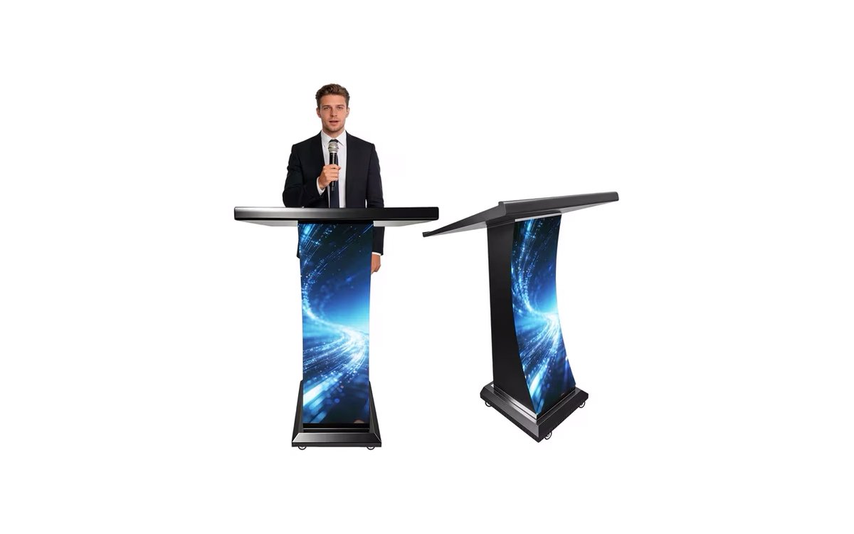 Premium LED Podium in conference hall