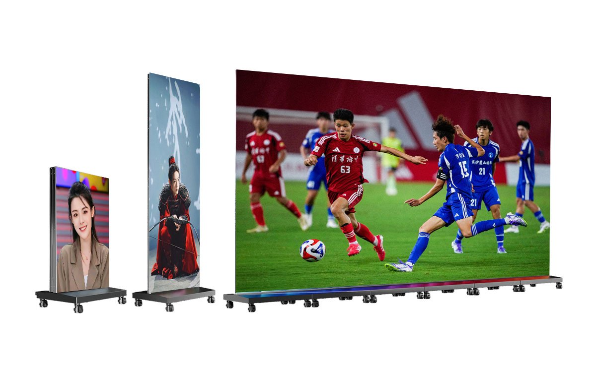 Wall Mounted LED Poster side view thumbnail