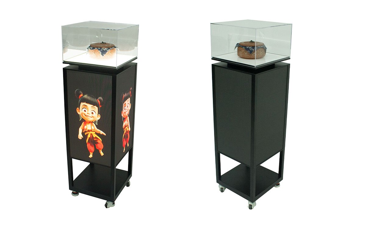 4 Sided LED Showcase Retail Thumbnail