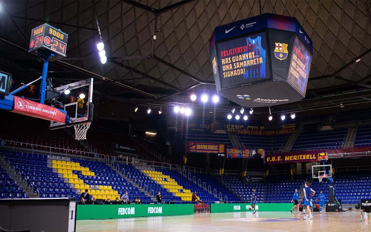 Smart stadium LED display system with real-time data integration