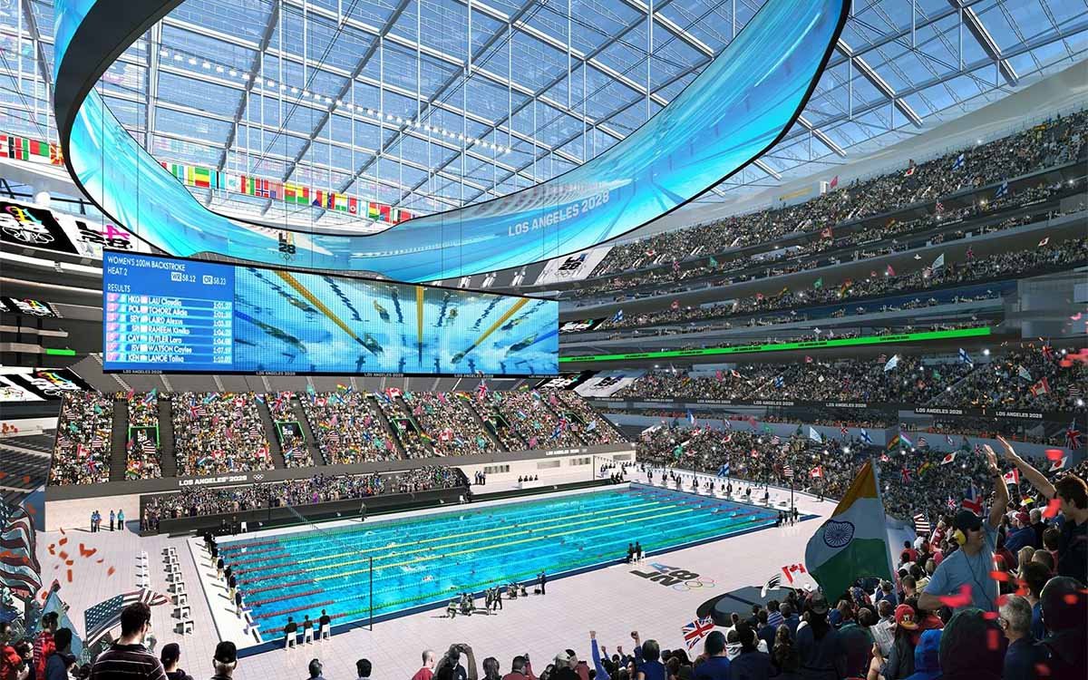 Aquatic Centers LED Display Visual Solution