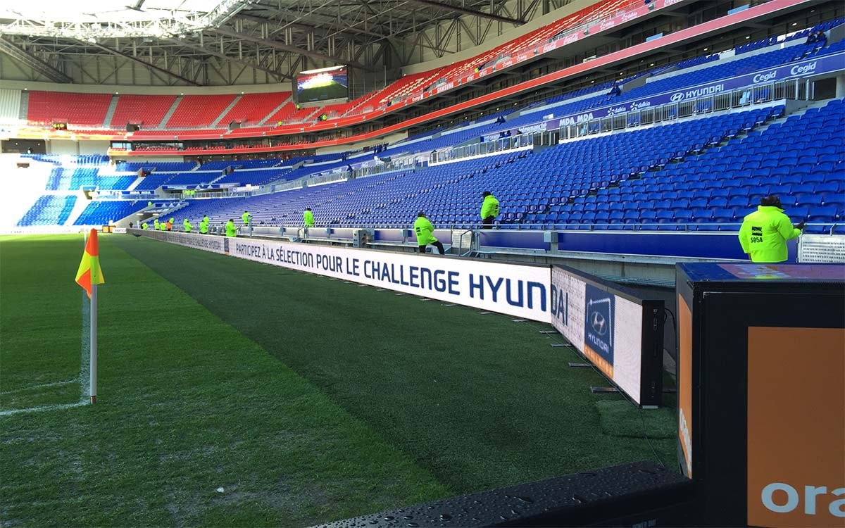 Stadium LED Perimeter Advertising Billboard Board