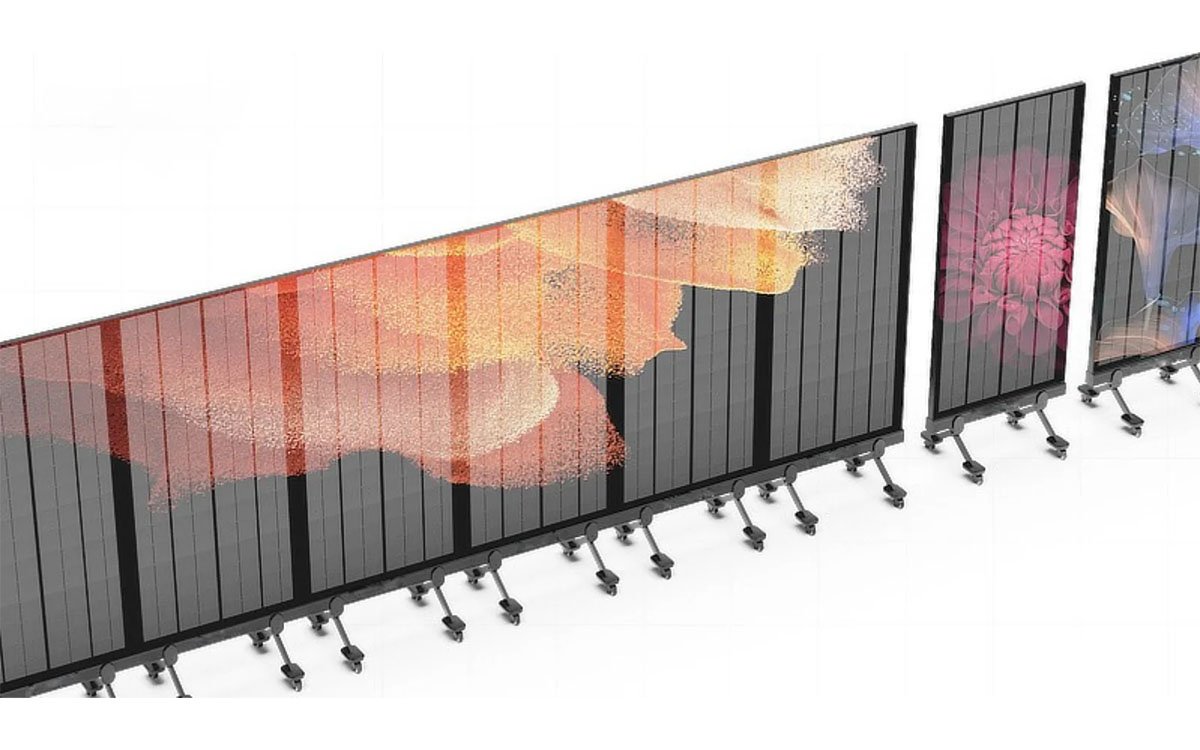 Stadium Sports Broadcast Transparent LED Display 3.91-7.8mm
