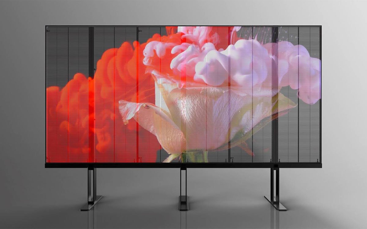 Seamless Splicing Transparent LED Wall for Retail