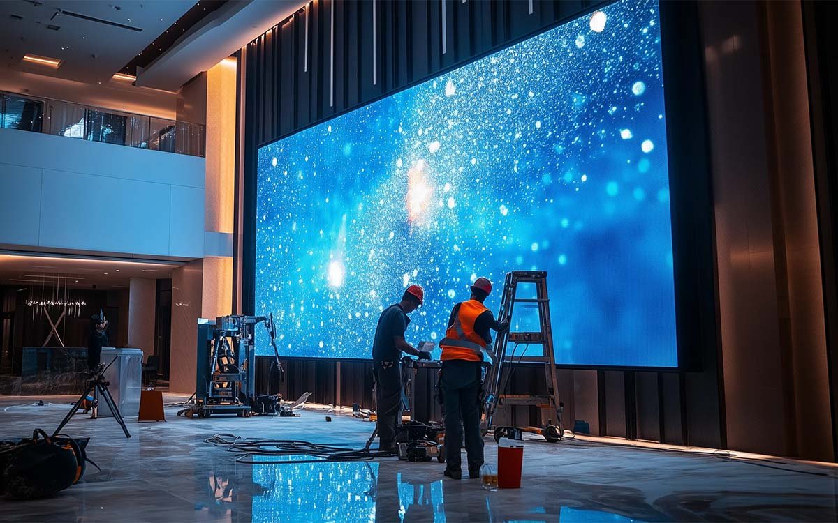 Maintenance and troubleshooting for LED display