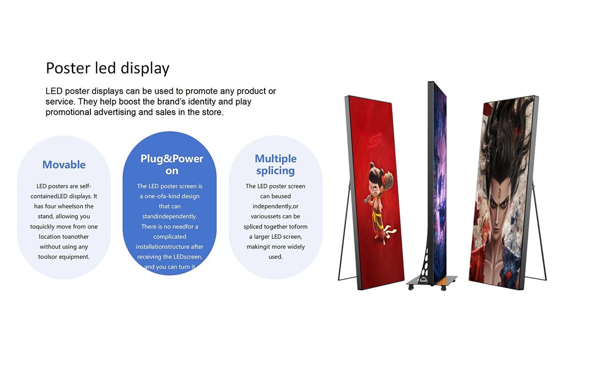 LED Poster Display All In One Solution