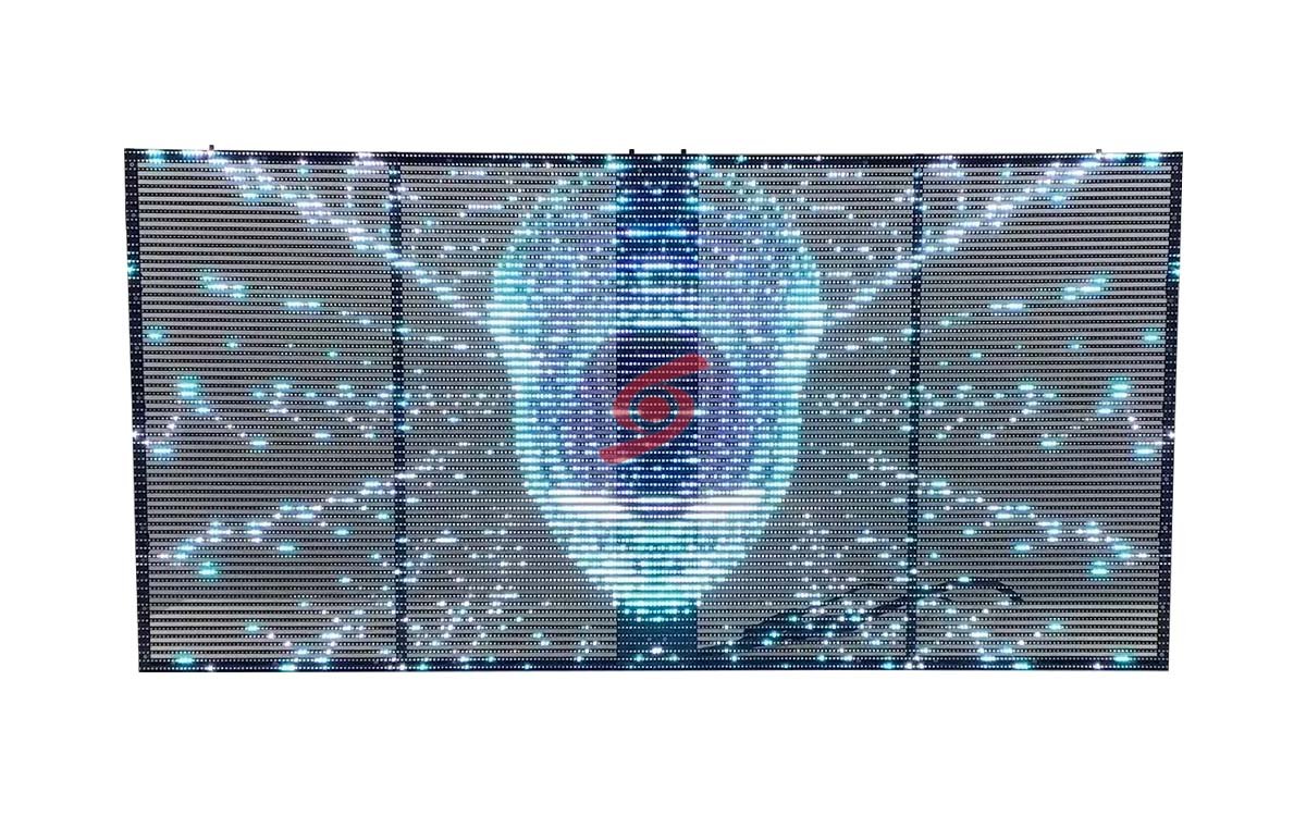 Indoor Transparent LED Cabinet Front View Thumbnail