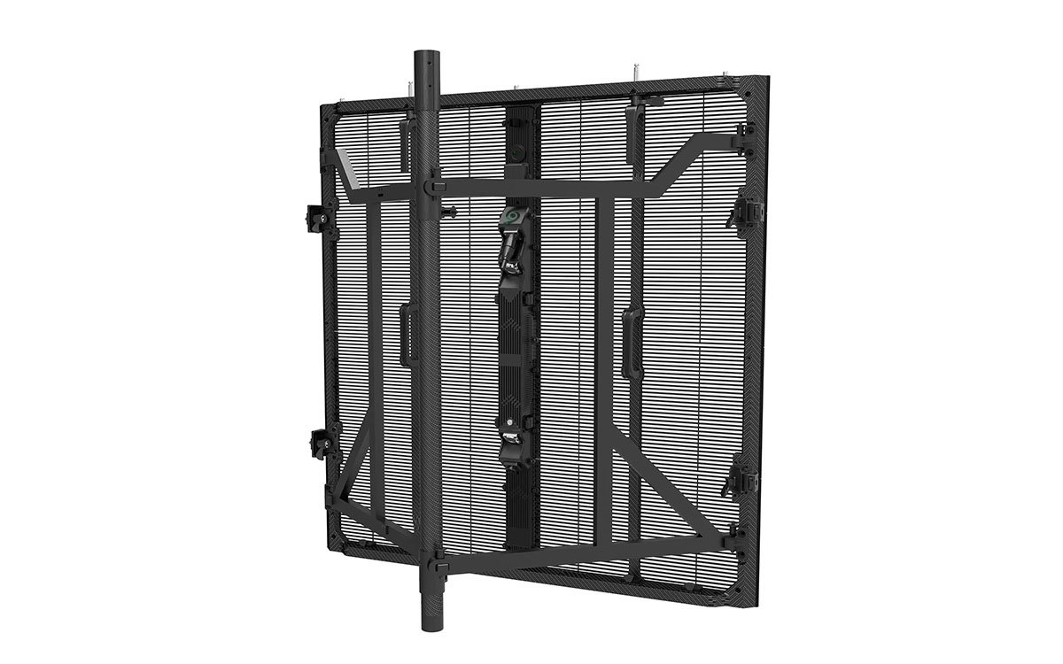 Ultra-Thin Lightweight Outdoor Transparent LED Cabinet