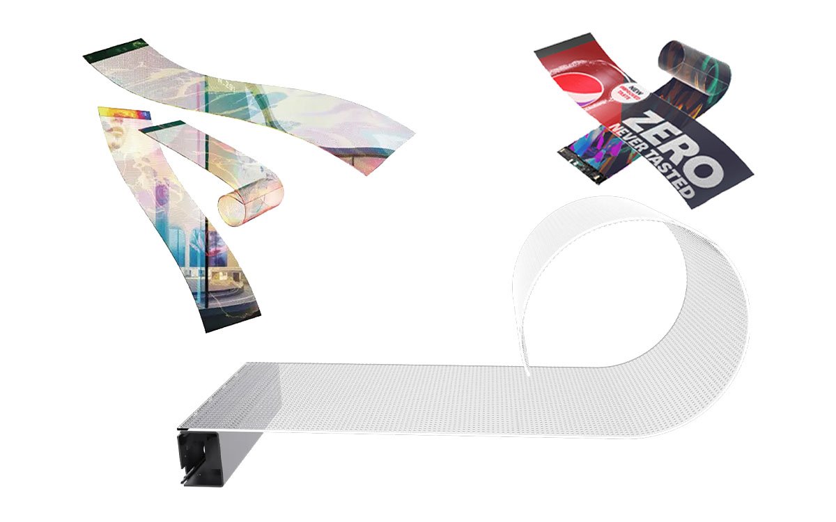 Indoor Transparent LED Cabinet Back View Thumbnail